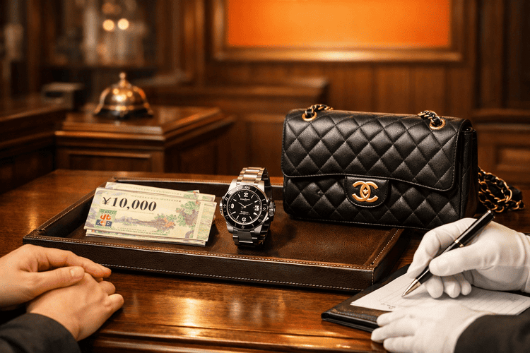 大黒屋で換金性の高い商品を査定に出す